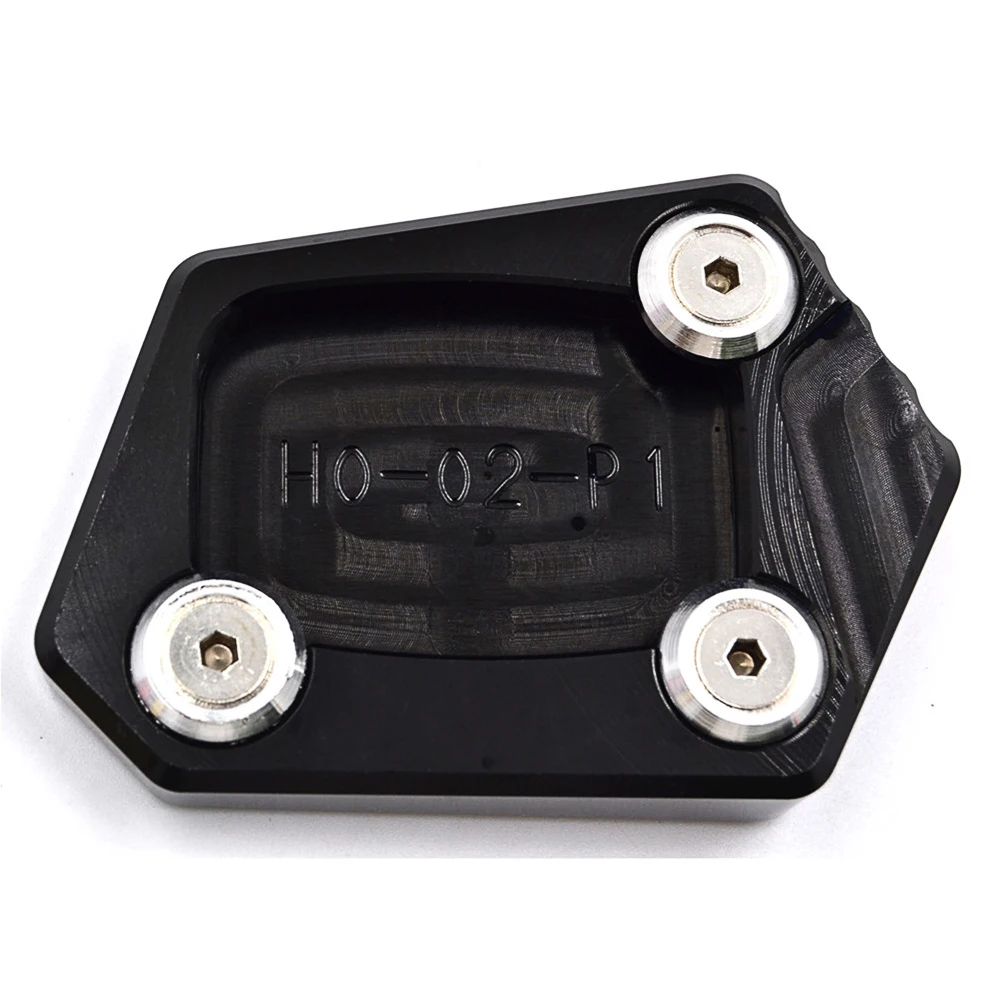 Боковая подставка для Honda CBR250R CBR300R CBR500R CBR600F CBR250F CBR650F NC700D INTEGRA удлинитель подставки для ног - Цвет: Black