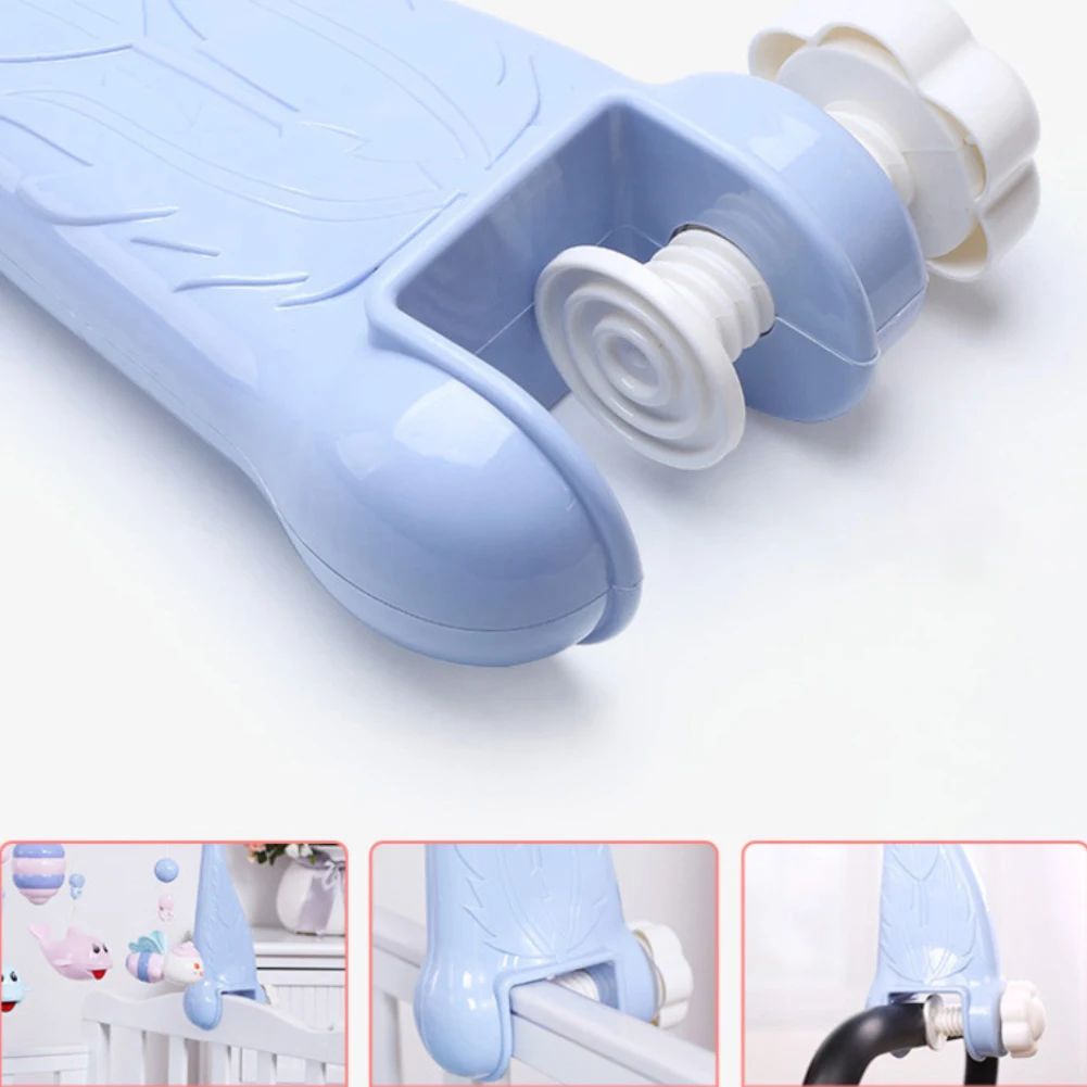 Bed Bell Rotating Hanging Pendant Soothing Sleep Projection Toy Crib Safe Baby Multifunction Rattles Music Box Funny