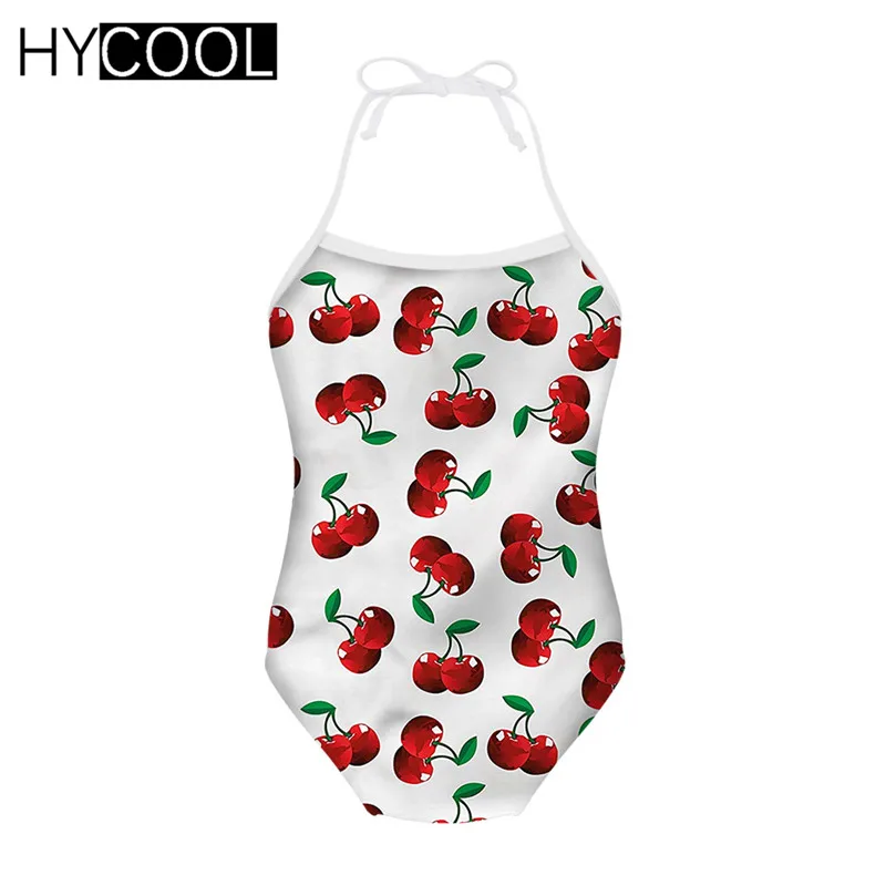 Детский купальный костюм HYCOOL с забавным принтом вишни детский купальник 2020