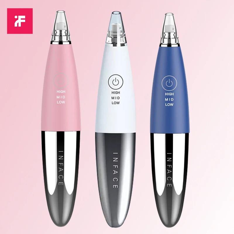 Xiaomi Inface Vacuum Blackhead Remover Skin Pore Acne Pimple Blackheads Removal Electric Cleaner
