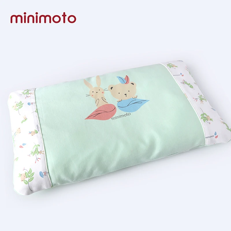 Хлопковая подушка для младенца, подушка с защитой для шеи для маленьких мальчиков и девочек 0-12 месяцев, детская кроватка для сна - Цвет: Style1(38 x 23cm)