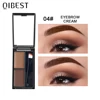 QIBEST Eyebrow Makeup Eyebrow Powder Gel Palette Eyebrows Enhancer With Brush Professional Cosmetics Eyebrow Shadows Soap Wax 1