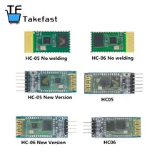 1pcs HC05 HC-05/HC-06 JY-MCU anti-reverse, integrated Bluetooth serial pass-through module, HC-05 HC-06 master-slave 6pin/4pin