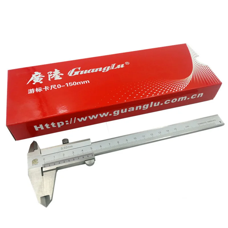

Origional Product Guanglu Vernier Caliper Guanglu One-piece Cable Clamp SA-Yong Vernier Caliper 0-150/200/300