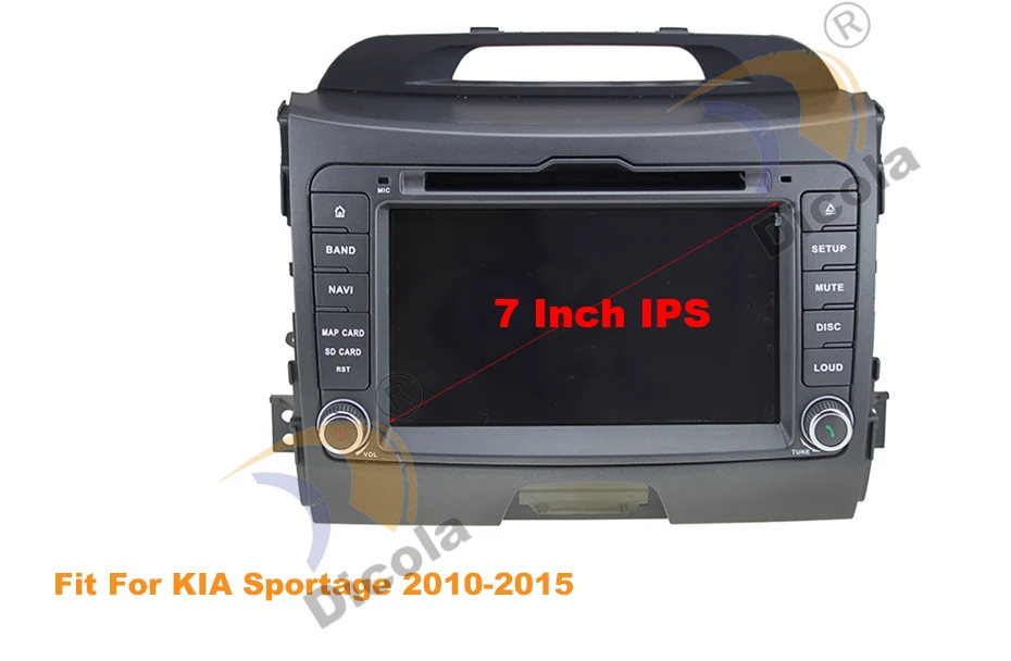 Android 9,0 Hexa Core PX6 DSP Ram 4G Rom 64G Автомобильный DVD gps мультимедийный плеер стерео для Kia SPORTAGE 2010-2012 радио головное устройство