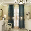 Slow Soul Bird Embroidered Blue Purple Coffee Curtain Curtains For Living Room Tulle Bedroom Luxury Velvet Drapes Sheer Kitchen ► Photo 3/6