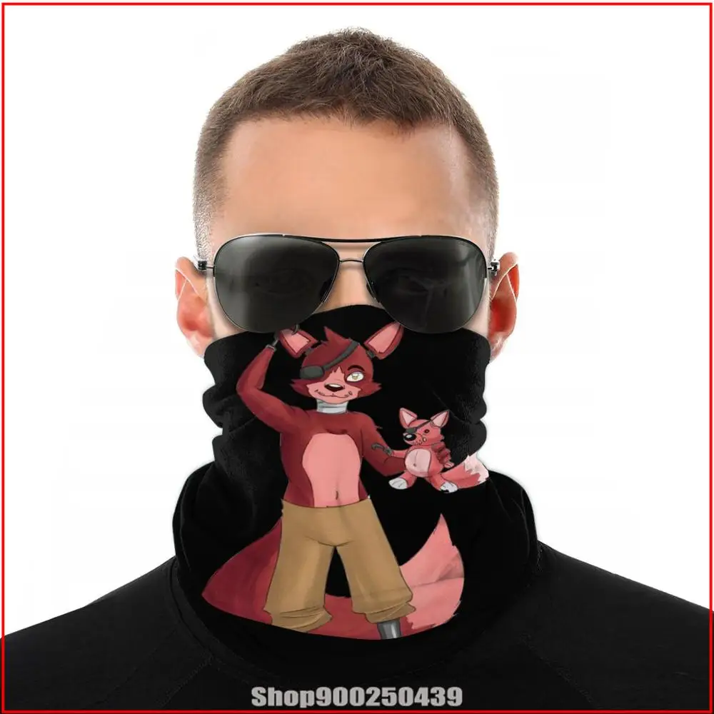 Бандана FNAF плюшевая Foxy 11 бандана шарф сделай сам с 3D флагами защита от ветра и