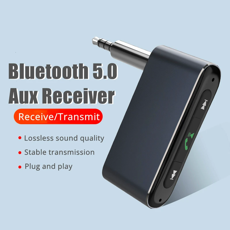Автомобильный Bluetooth-приемник AUX разъем 3 5 мм аудио музыка Bluetooth 0 автомобильный