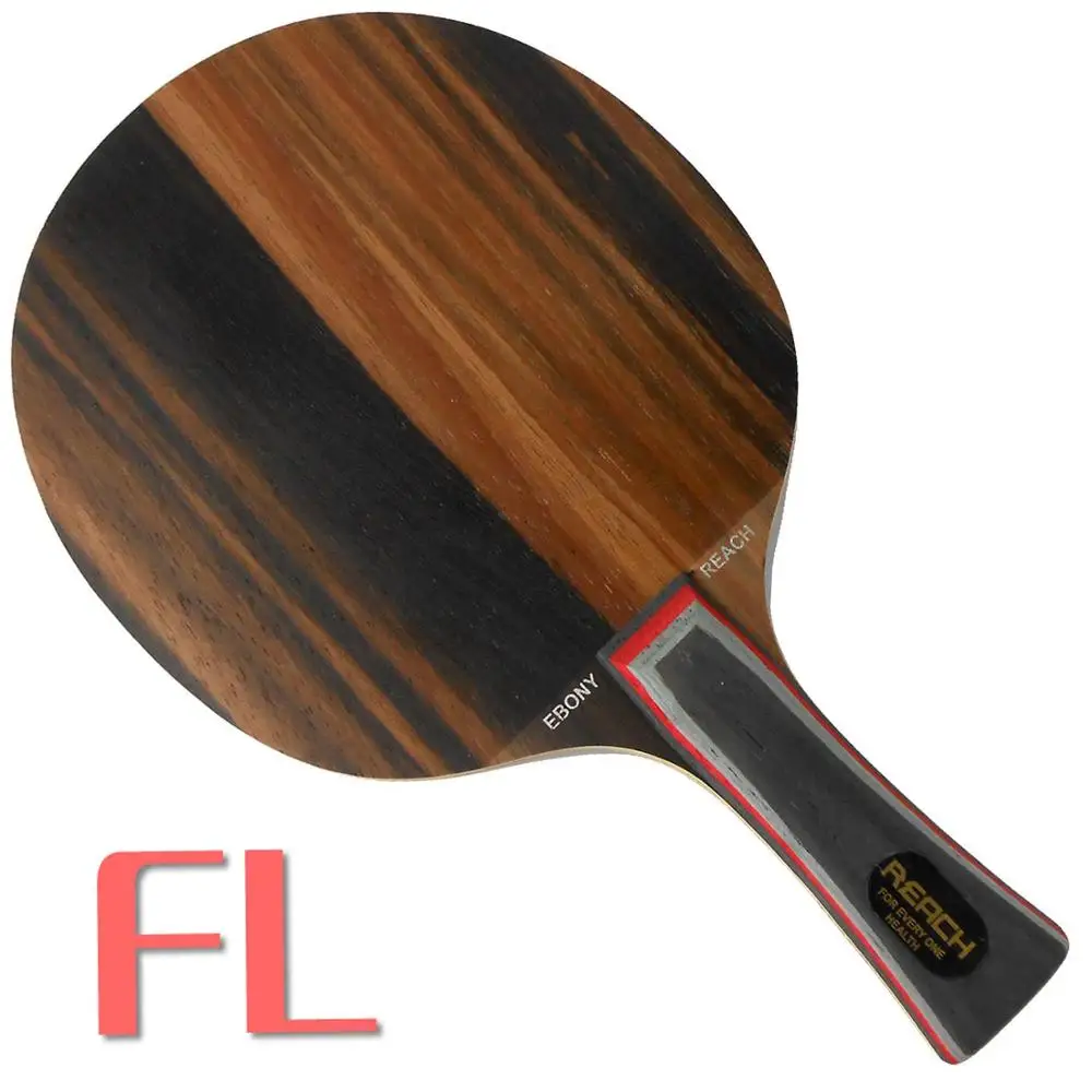 FL long handle Reach Ebony-Seven+ power Ebony7+ Ebony7+ Ebony7+ Ebony 7+ длинные лезвия для европейской хватки FL настольного тенниса для пинг-понга - Цвет: FL long handle
