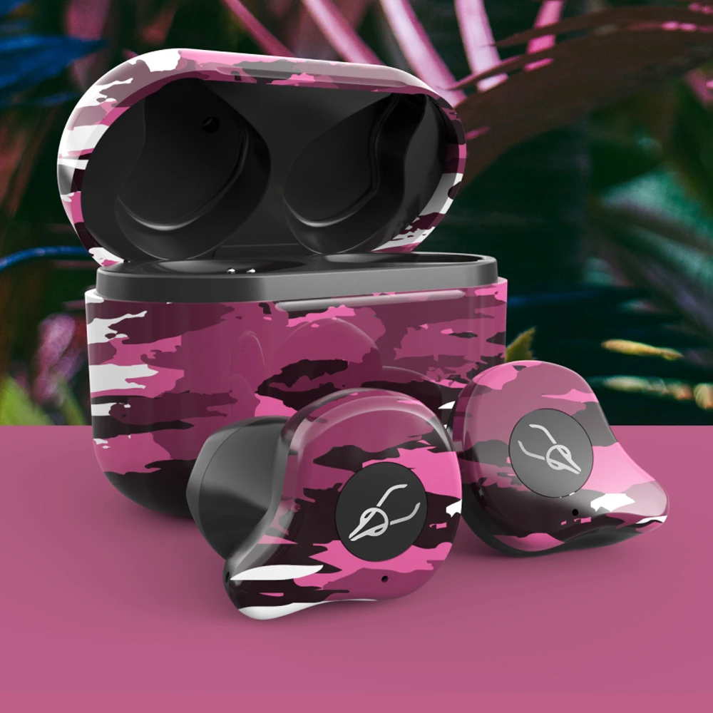 

Bluetooth 5.0 Earphones X12 Ultra True Wireless Stereo Headphone Support Apt-X AAC SBC Earbud Camouflage style with Charging Box