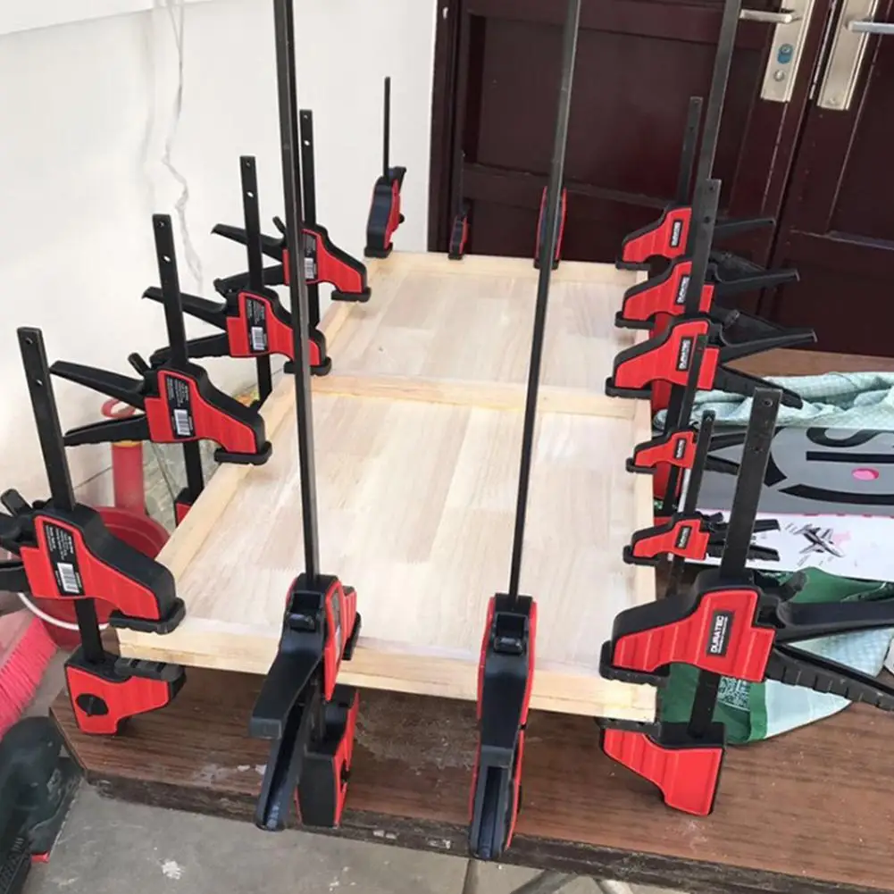 

Heavy Duty F Clamp Clip Wood Working Quick Grip F Style Bar Woodworking Clamps 4 6 12 18 24 Inch Hot Sale pipe clamp tools