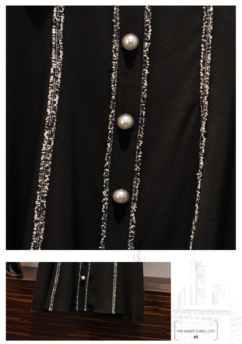 XL-5XL плюс Размеры Для женщин французский Винтаж A-Line платье осень сексуальное Белое, с кружевами, связанными крючком с длинными рукавами в стиле пэчворк женские платья