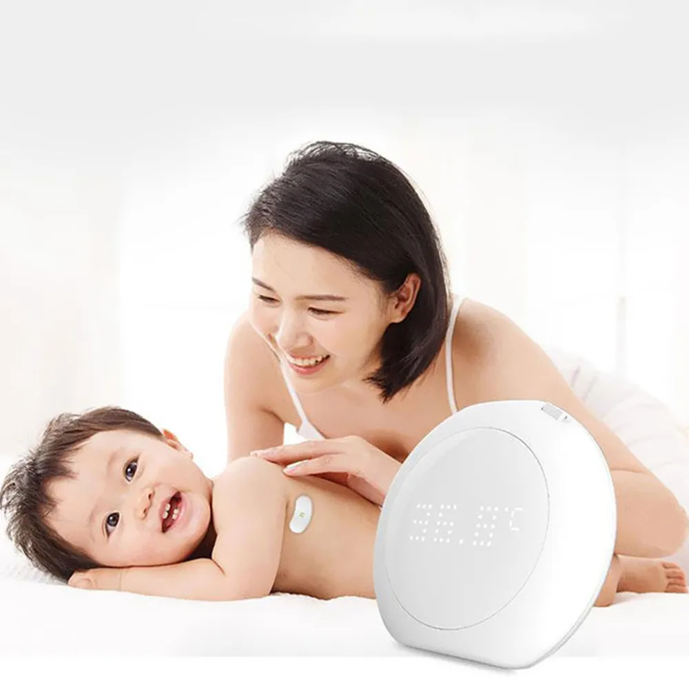 

Fanmi FL - BFM001 24 Hour Intelligent Baby Fever Monitor Wearable Alerts Digital Accurate Smart Thermometer For Infant