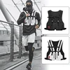 Outdoor Hip Hop Sports Running Vest Men Fitness Protective Reflective Cycling Fishing Top Vests Military Tactical Chest Bag Vest ► Photo 1/6