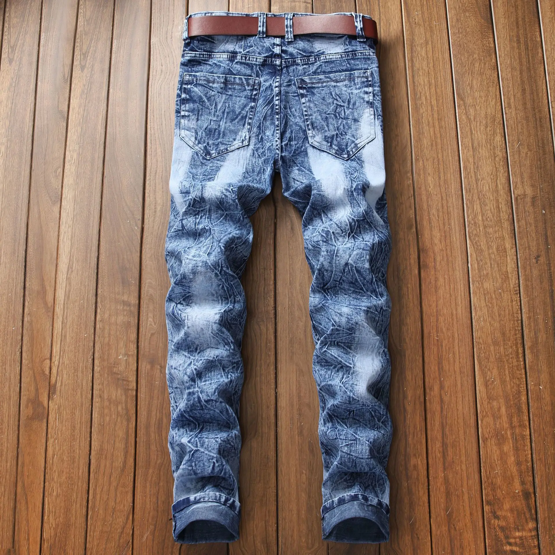 2020 мужские весенние джинсы homme прямые повседневные длинные брюки pantalon джинсовые