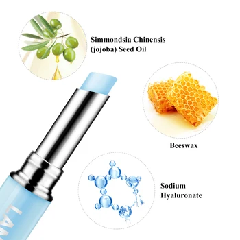 LANBENA Hyaluronic Acid Lip Balm Deep Moisturizing Nourishing Long Lasting Lightening Lip Lines Hydrating Lipstick