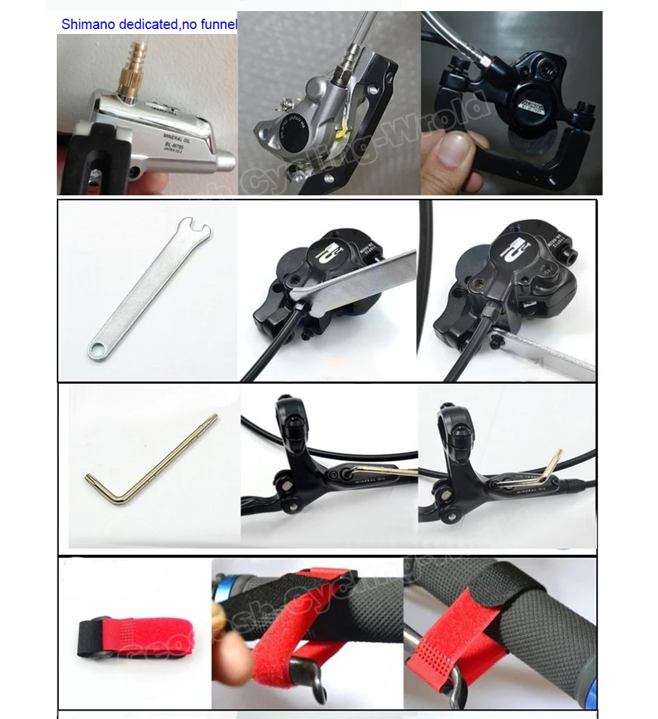 Велосипедный минеральный масло Bleed Kit инструмент для SHIMANO TEKTRO набор инструментов marta HS33 HS11 ECHO ZOOM CSC гидравлический велосипед дисковый тормоз