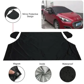 

Car Windshield Snow Cover Magnetic Waterproof Ice Frost Sunshade Protector Auto Y51C