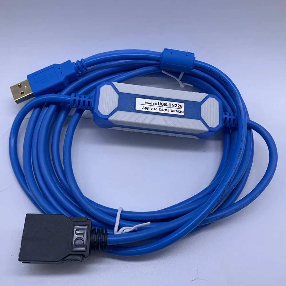 1pcs NEW USB-CN226   PLC Programming Cable for Omron CS/CJ/CQM1H CPM2C 