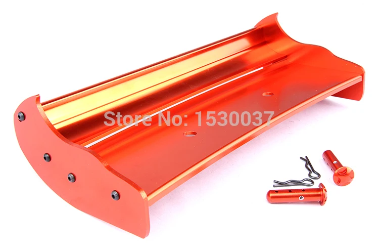 Металлическое заднее крыло CNC подходит для 1/5 HPI ROVAN ROFUN KM GTB mcd racing BAJA 5B 5T 5SC грузовик