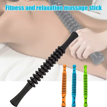 

Muscle Relief Massager Yoga Gear Roller Stick Body Massage Relax Tools for Athletes Trainer All-shipping