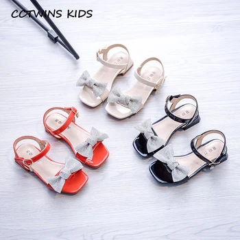 

Kids Girls Dress Shoes 2020 Summer Children Fashion Rhinestone Heel Baby Brand Princess Sandals Girls Butterfly Shoes PS825