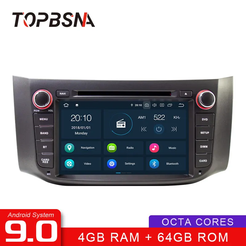 Clearance TOPBSNA Android 9.0 Car Radio DVD GPS For NISSAN Sentra Sylphy B17 PULSAR WIFI 2 Din Car Stereo Automotive headunit RAM 4G Audio 0 Clearance TOPBSNA Android 9.0 Car Radio DVD GPS For NISSAN Sentra Sylphy B17 PULSAR WIFI 2 Din Car Stereo Automotive headunit RAM 4G Audio 0