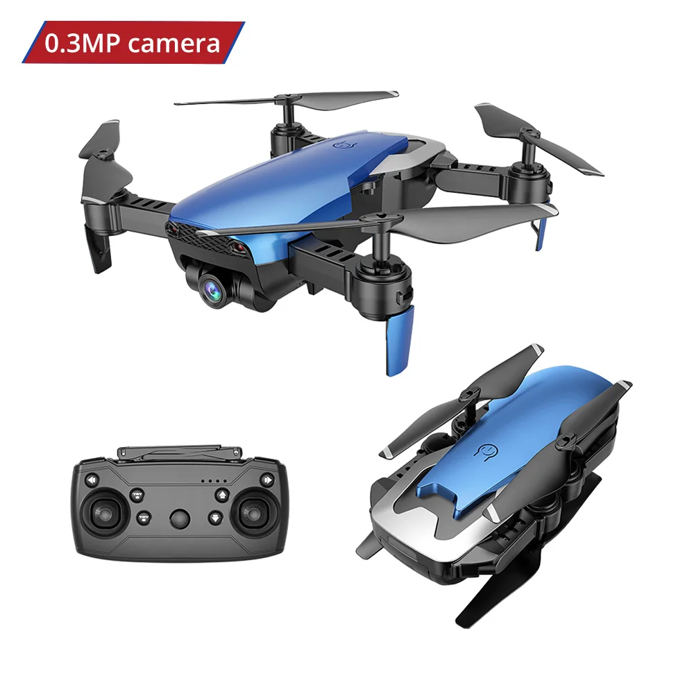 JC-RC-5-0.3-BU AHOHA WiFi FPV RC камера Дрон с камерой HD 1080P 480P Пульт дистанционного управления оптическим потоком RC Квадрокоптер для дрона для детей Детские игрушки - Цвет: JC-RC-5-0.3-BU