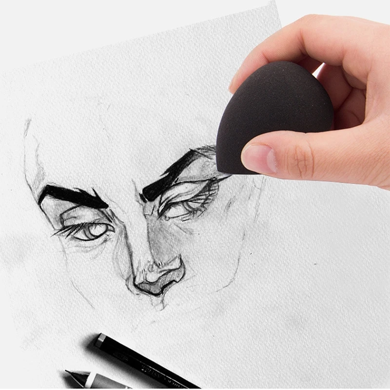 

4*6cm sketch rubbing cotton, sponge ball rubbing pen,Sketching Paper Pencil Durable Art Drawing Tool , smear pen art supplies