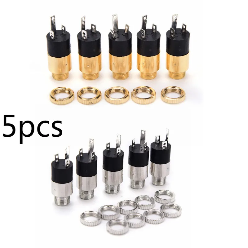 5pcs PJ392 Stereo Female Sockect Jack 3.5 Audio Headphone Connector 3.5mm Stereo Headphone Audio Video Jack Socket Plug Hot Sale