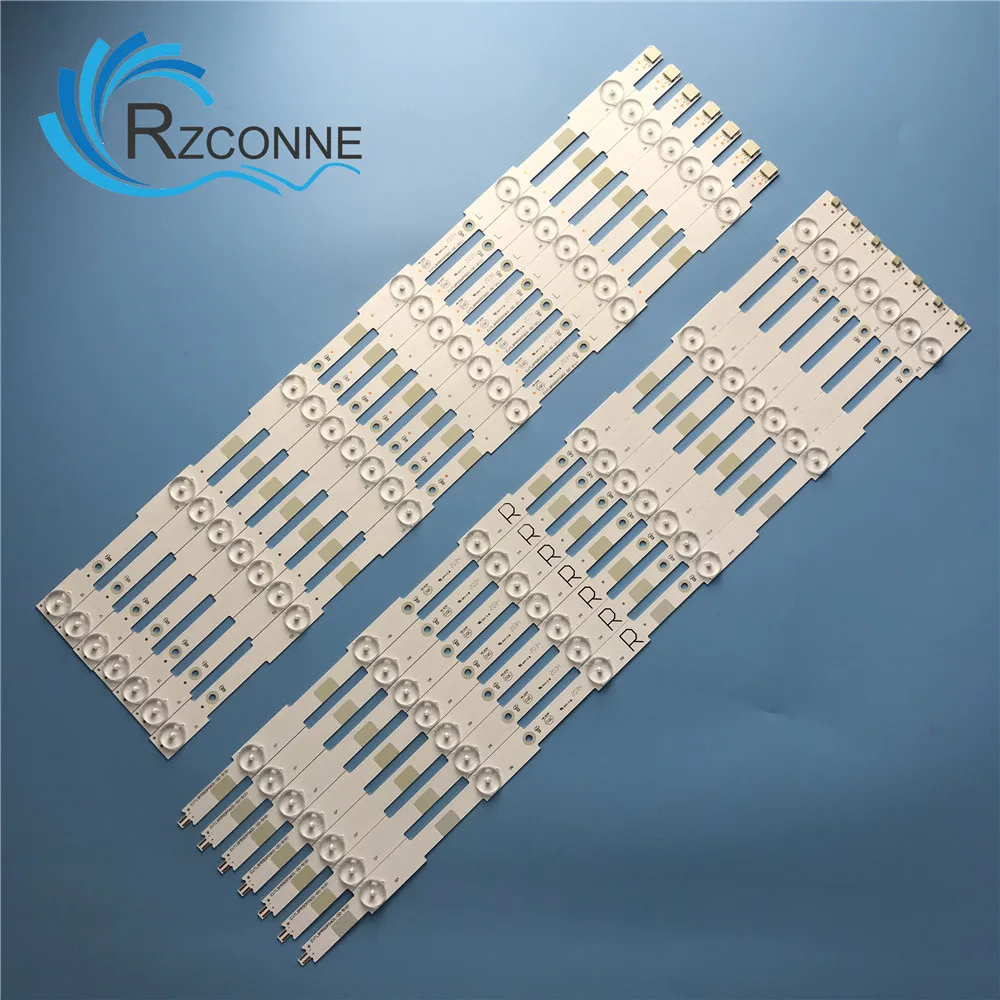 Tira Retroiluminação Led Lâmpada para 55put6400 12 Lb55037 55puh6400 55puk6400 12 Tpt550j1-qvn03.u 55pux6400 Lb55043 Lb55052 E556