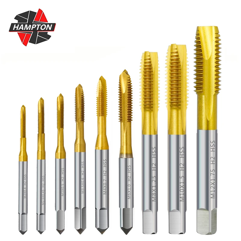 rabbet block plane HSS Titanium Coating Screw Tap Drill Bit M2 M2.5 M3 M3.5 M4 M5 M6 M8 M10 M12 Metric Straight Flute Thread Tap Hand Tools mini hand planer