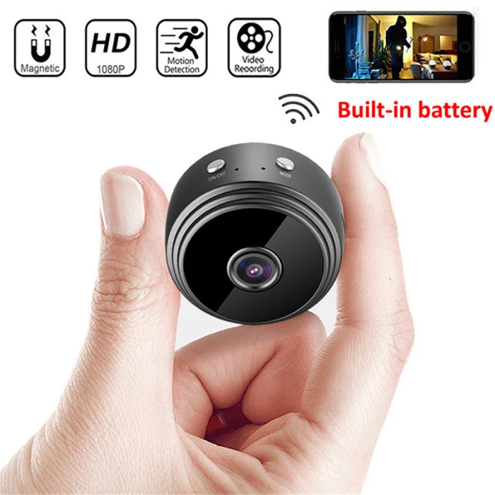 A9 Mini WiFi 1080P Camera Remote Surveillance Home Security Wireless IP Camera FKU66