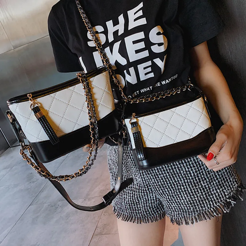 

luxury handbag for women 2019 Diamond lattice chain shoulder bag ladies fashion high quality Crossbody bags female clutch totes