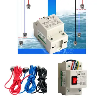 

DF-96D Smart Automatic Water Level Controller 3m Sensor Probe Water Pump Tank Liquid Level Detector Switch