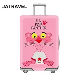 JATRAVEL мультфильм путешествия багаж защитный Чехол чемодан чехол Аксессуары для путешествий эластичная крышка багажного отделения до 18-32