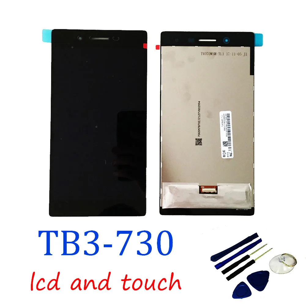 7-дюймовый сенсорный экран для Lenovo Tab3 3 7 диагональю 730 дюйма цифровой