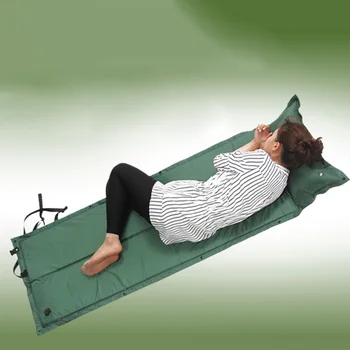 

Camping Sleeping Mat Lightweight Automatic Inflatable Mattress Sleeping Pad Mat Optional Style Mattress
