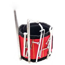 Сильный магнитный браслет, карманная подставка для запястья, сумка для инструментов, ручная сумка для браслетов, сумка, винты, держатель для дрели A28