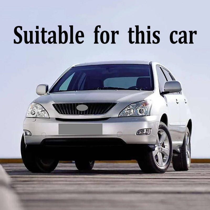 2 шт. для Lexus RX330 RX350 2003-2009 Светодиодный дневной ходовой светильник DRL Автомобильная противотуманная фара 6000 К белый светильник желтый светильник