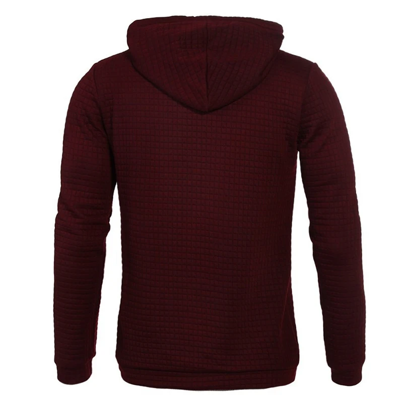 2019 Мужская Повседневная модная толстовка с капюшоном Осенний пуловер длинным
