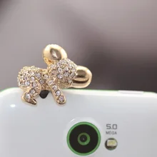 Pro Base 3,5 мм хрустальные подвески для телефона, заглушки для наушников, защита от пыли, заглушка для ушей, заглушка для продажи