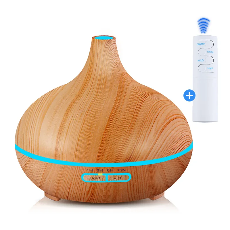 

Ultrasonic Air Humidifier Electric Aroma Essential oil Diffuser with 7 Color LED Night Light and APP Remote Control