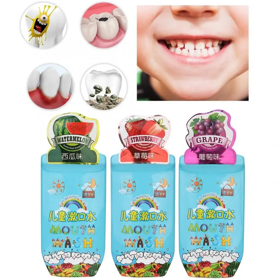 

Tooth Whitening Mild Children Oral Cavity Cleaning Mouthwash Bacteria Odor Removal Mouth Wash 250ml Teeth Whitening