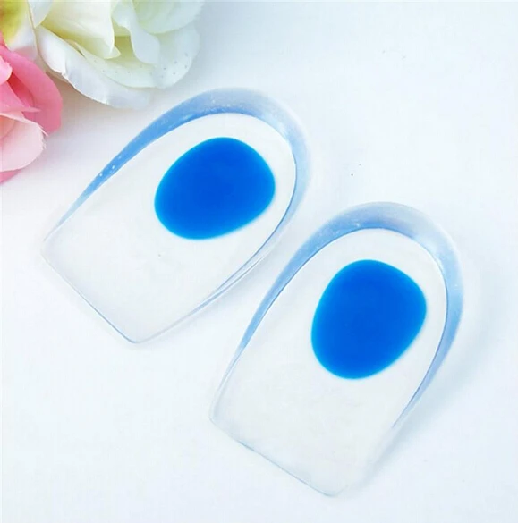 Silicone Gel Heel Cushion Insoles Insert Relief Foot Pain Protectors Men Women Support Shoe Pad shoe insoles,heel protector,heel protector pads,heel insoles,heel cushion insole,heel cushion protector,heel protector patches