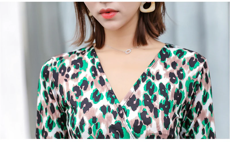 FANIECES Boho пляжное платье с цветочным принтом женские осенние длинные платья сексуальные с высоким разрезом v-образным вырезом обёрточная Bodycon Вечерние Макси-Платье рубашка femme