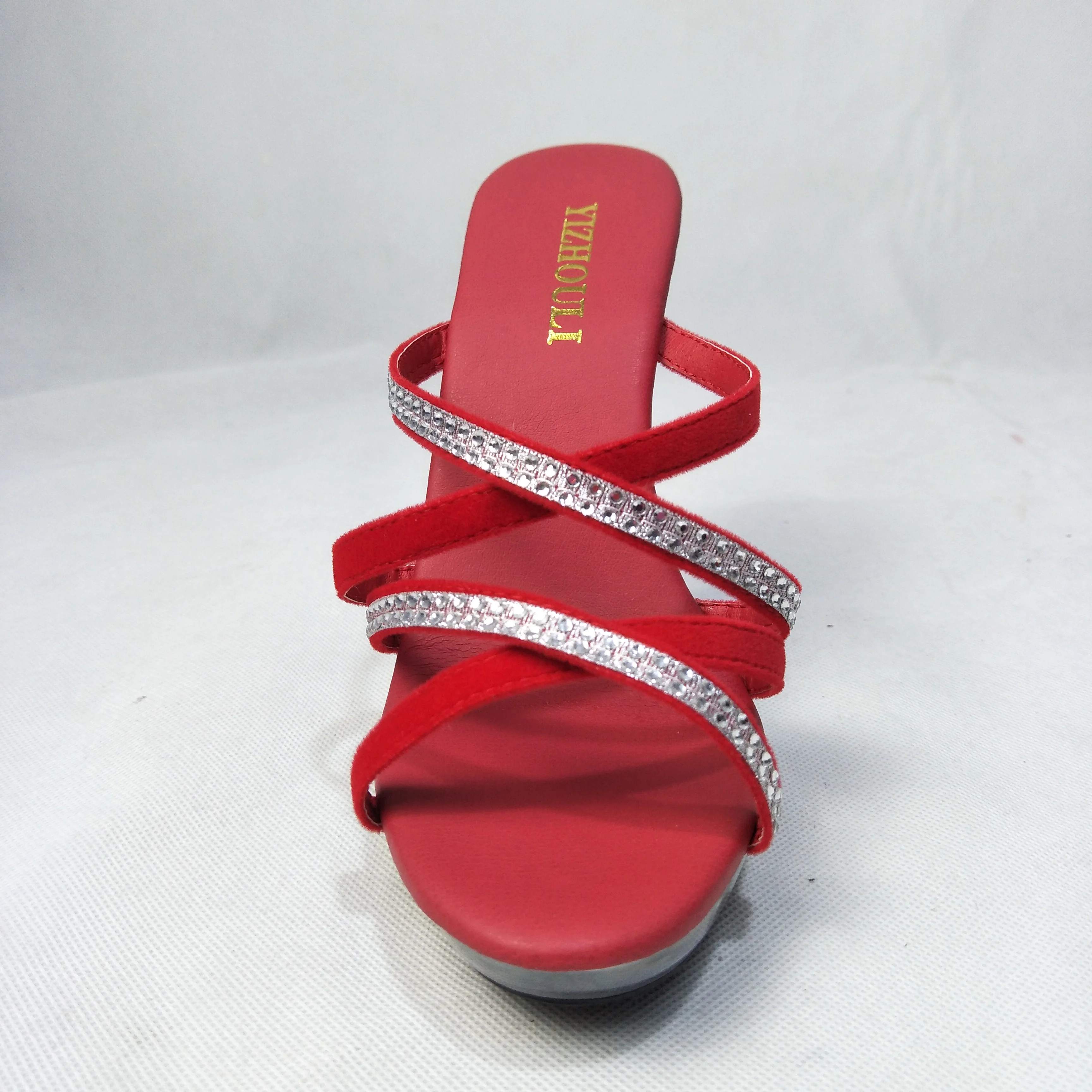 13cm High Heels Slippers Plump Crystal Shoes Sexy Pole Dancing Shoes Platform Women's Shoes Dance Shoes