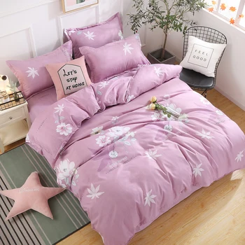 

Dreamort Big Flowers Europe Style 3or4pcs Twin Queen King size Bedding Set Bed sheet+Duvet cover+Pillowcase