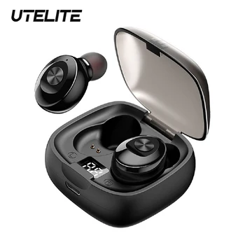 

UTELITE TWS Bluetooth Earphones 3D Stereo Sound Wireless Headphones in-Ear Earbuds IPX5 Waterproof Headset Sport Ear buds