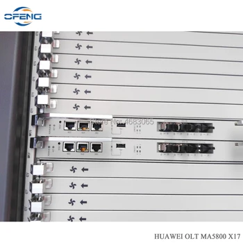 

Free shipping Huawei MA5800-X17 OLT with 2 *MPLA control board + 2 * PILA power board + 1*GPHF B+ C+ C++ 16 Ports service board